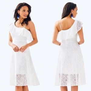 Lilly Pulitzer White Lacy Dress